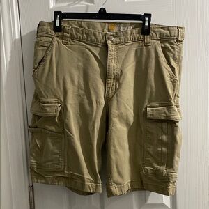 Men's Tan Cargo Shorts